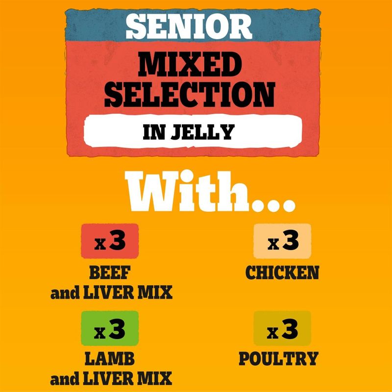 Pedigree Senior Pouch in Jelly Multipack review