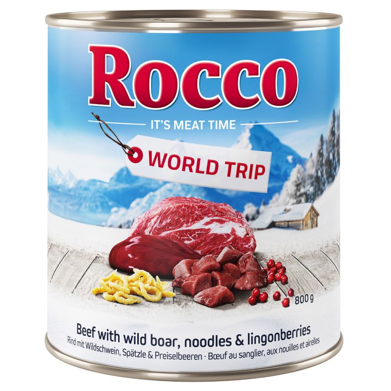 Rocco World Trip: Austria - Wild Boar with Spaetzle Noodles & Lingonberries review