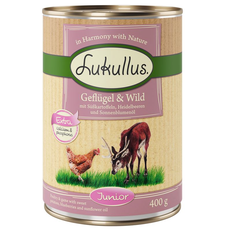 Lukullus Junior Poultry & Game - Grain-Free review