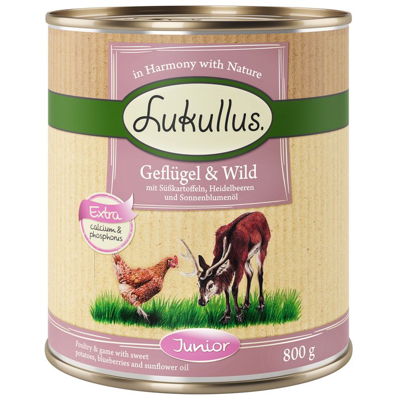 Lukullus Junior Poultry & Game - Grain-Free review