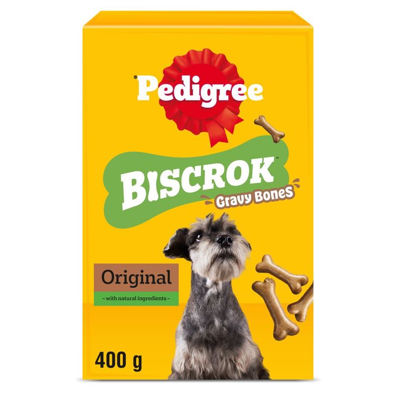 Pedigree ® BISCROK™ Gravy Bones Adult Dog Treats Original Biscuits review