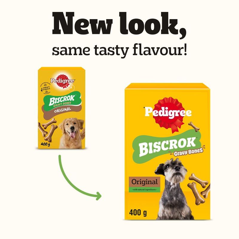 Pedigree ® BISCROK™ Gravy Bones Adult Dog Treats Original Biscuits review