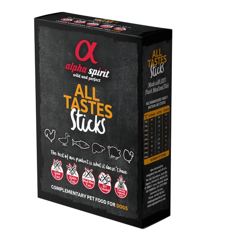 Alpha Spirit Sticks Mixbox All 6 Tastes review