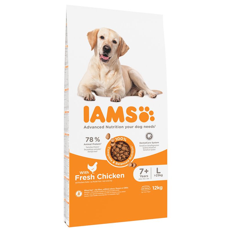 IAMS Advanced Nutrition Senior Large Dog 7+ with Chicken review