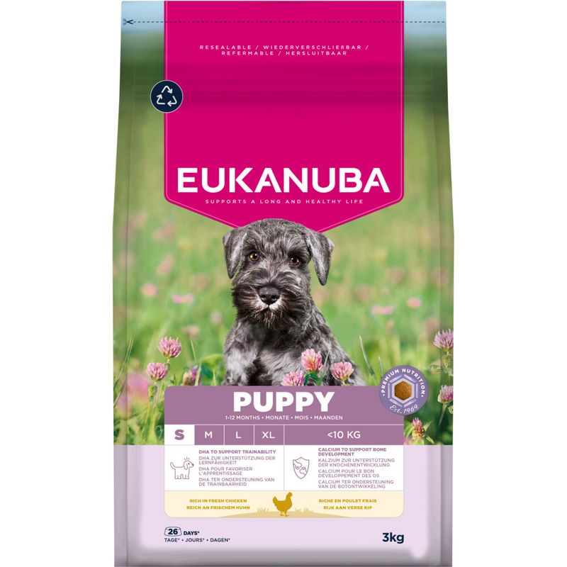 Eukanuba Premium Nutrition Puppy Small Breed Chicken review