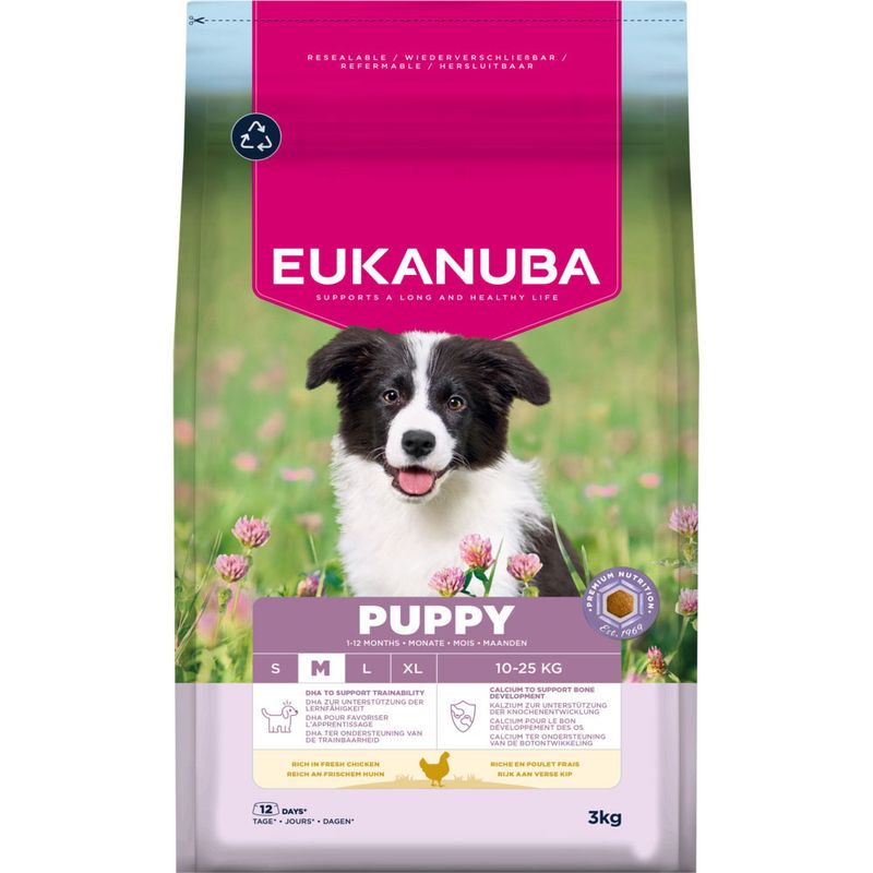 Eukanuba Premium Nutrition Puppy Medium Breed Chicken review