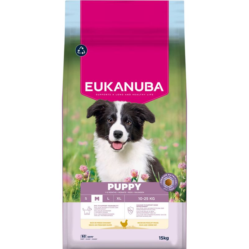 Eukanuba Premium Nutrition Puppy Medium Breed Chicken review