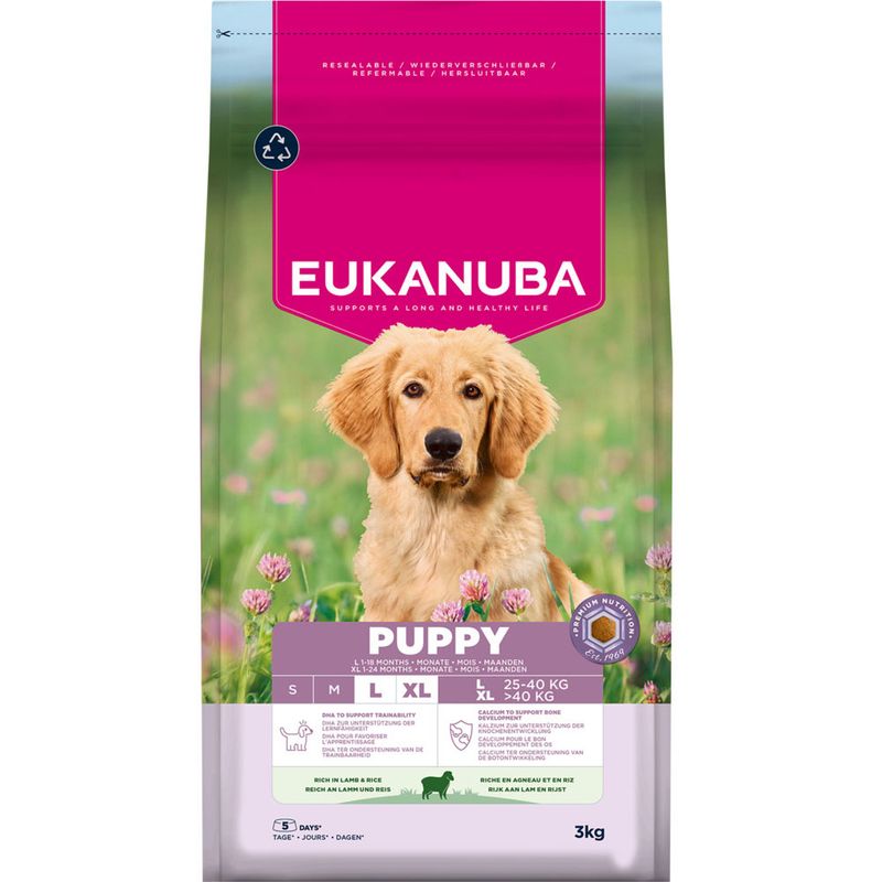 Eukanuba Premium Nutrition Puppy Large & Giant Breed Lamb & Rice review