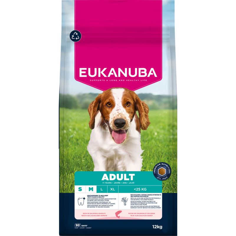 Eukanuba Premium Nutrition Adult Small & Medium Breed Salmon review