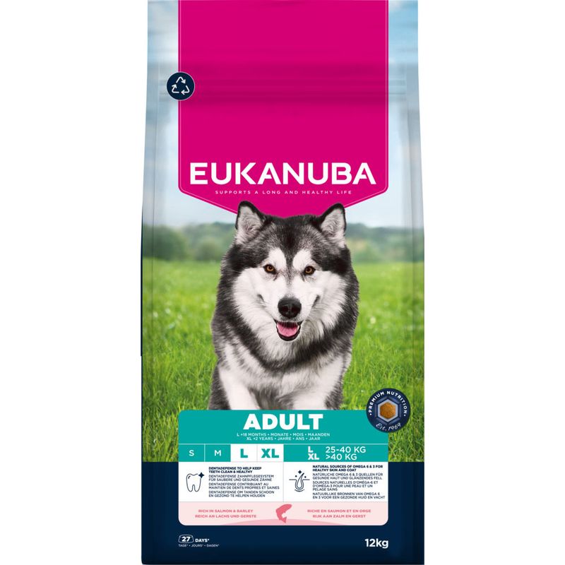 Eukanuba Premium Nutrition Adult Large & Giant Breed Salmon review