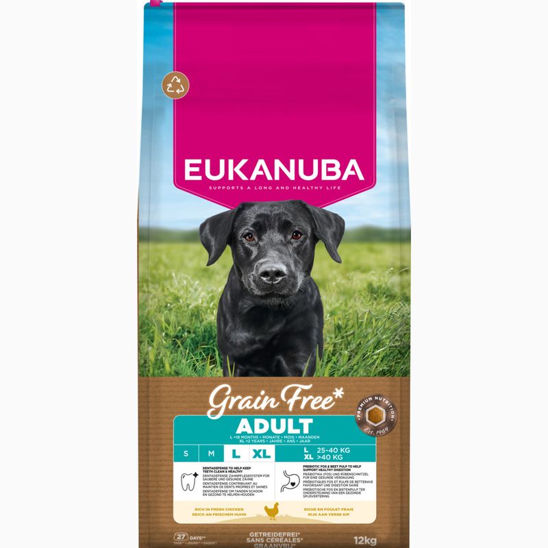 Eukanuba Grain-Free Adult Large & Giant Breed Chicken review