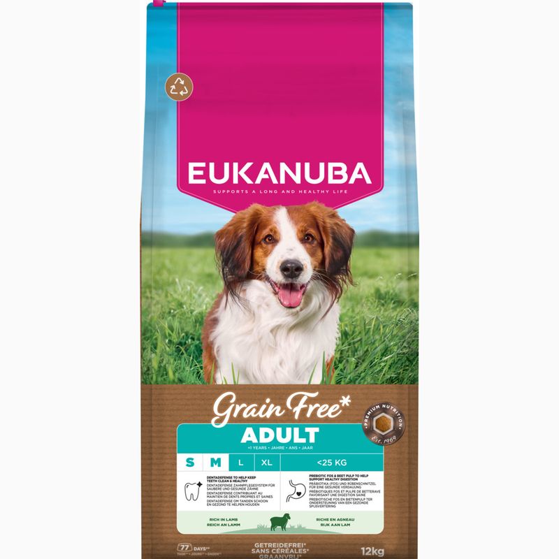 Eukanuba Grain-Free Adult Small & Medium Breed Lamb review