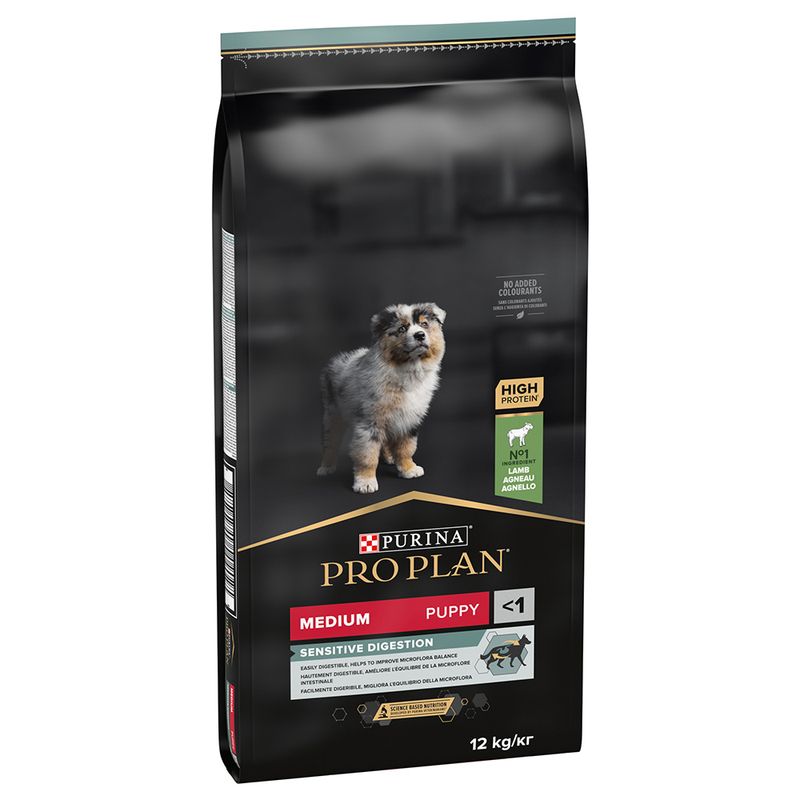 Pro Plan PURINA PRO PLAN Medium Puppy Lamb & Rice Sensitive Digestion review