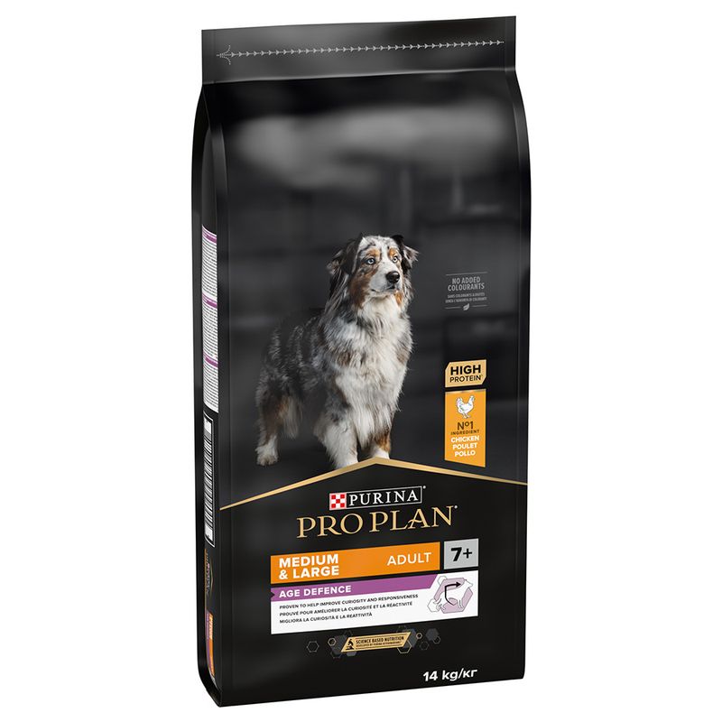 PURINA PRO PLAN Medium & Large Adult 7+ Age Defence review