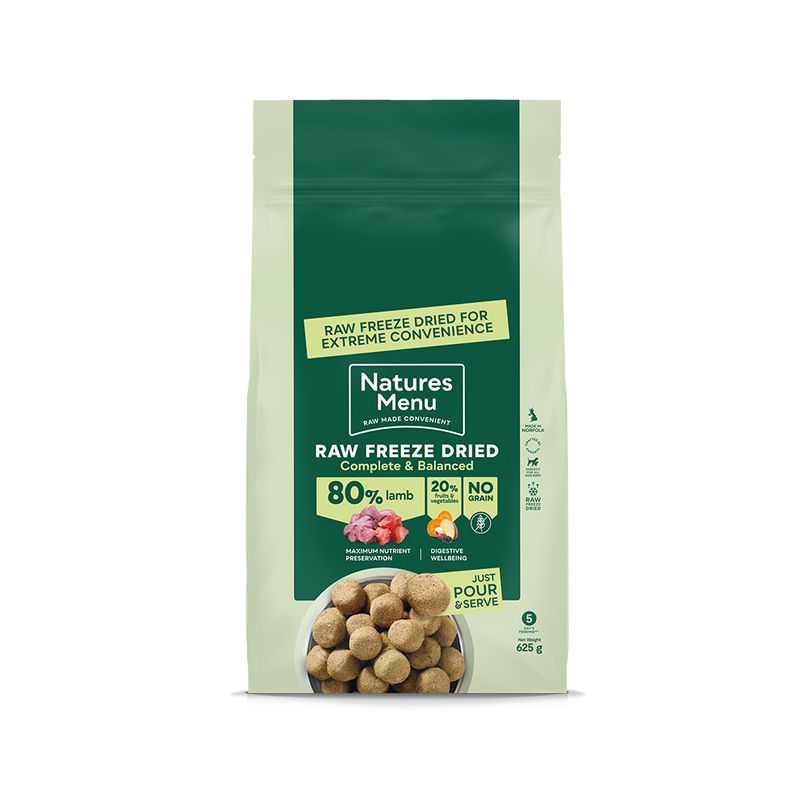 Natures Menu 80% Lamb Freeze Dried Nuggets review
