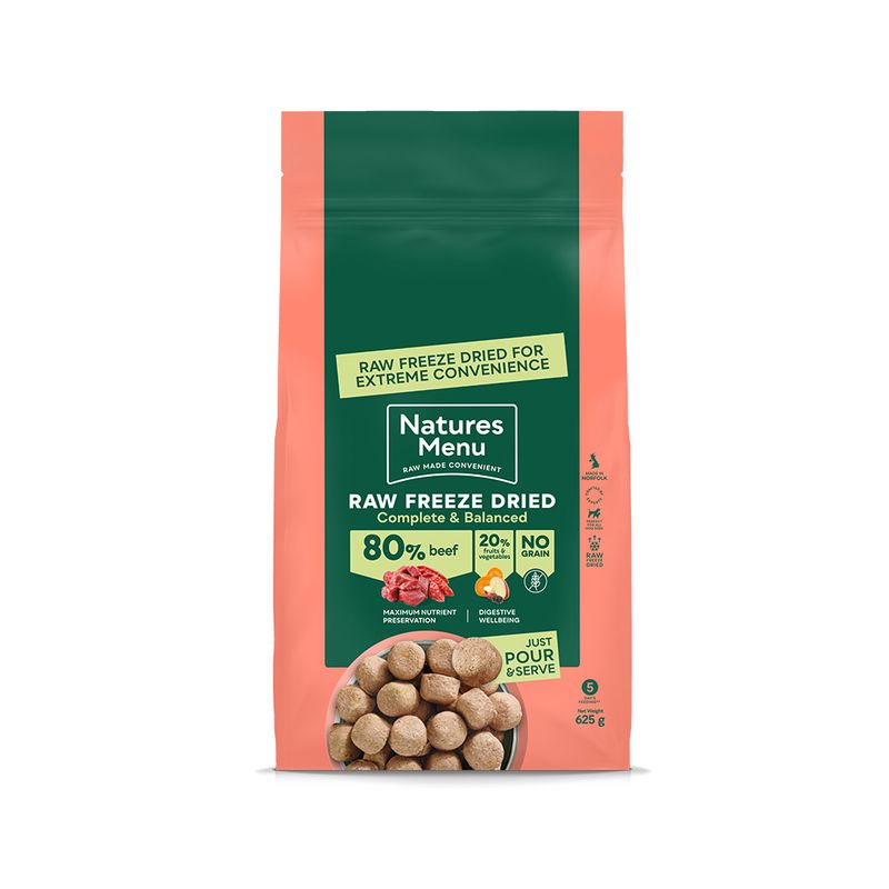 Natures Menu 80% Beef Freeze Dried Nuggets review