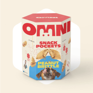 Omni Peanut Brittle Snack Pockets