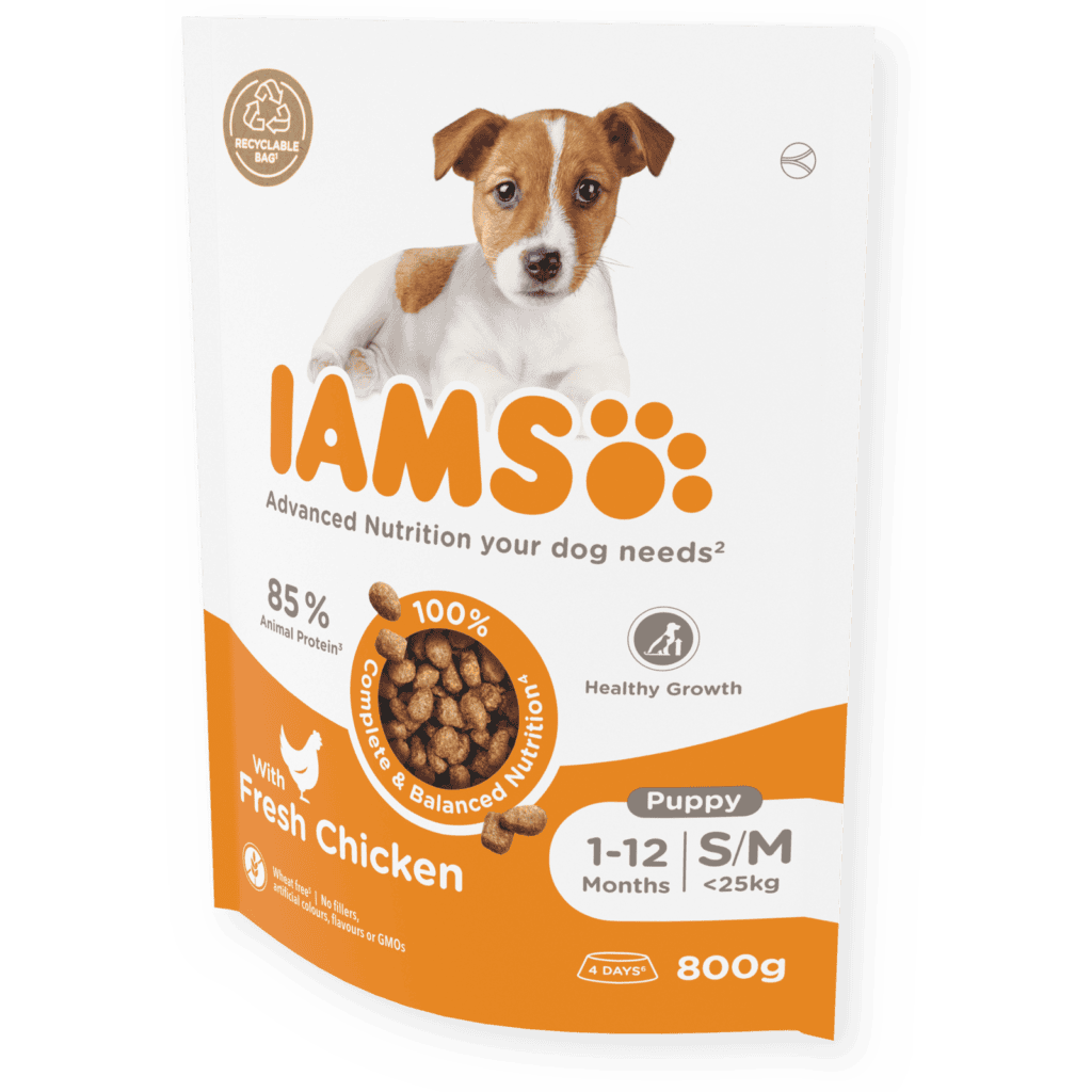Iams Dry Food Puppy Small/Medium Breed with Fresh Chicken review