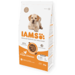Iams Dry Food Puppy Large Breed with Fresh Chicken