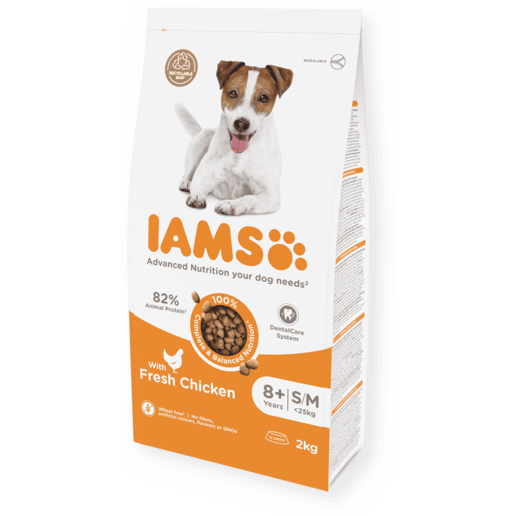 Iams Dry Food Senior Small/Medium Breed with Fresh Chicken review