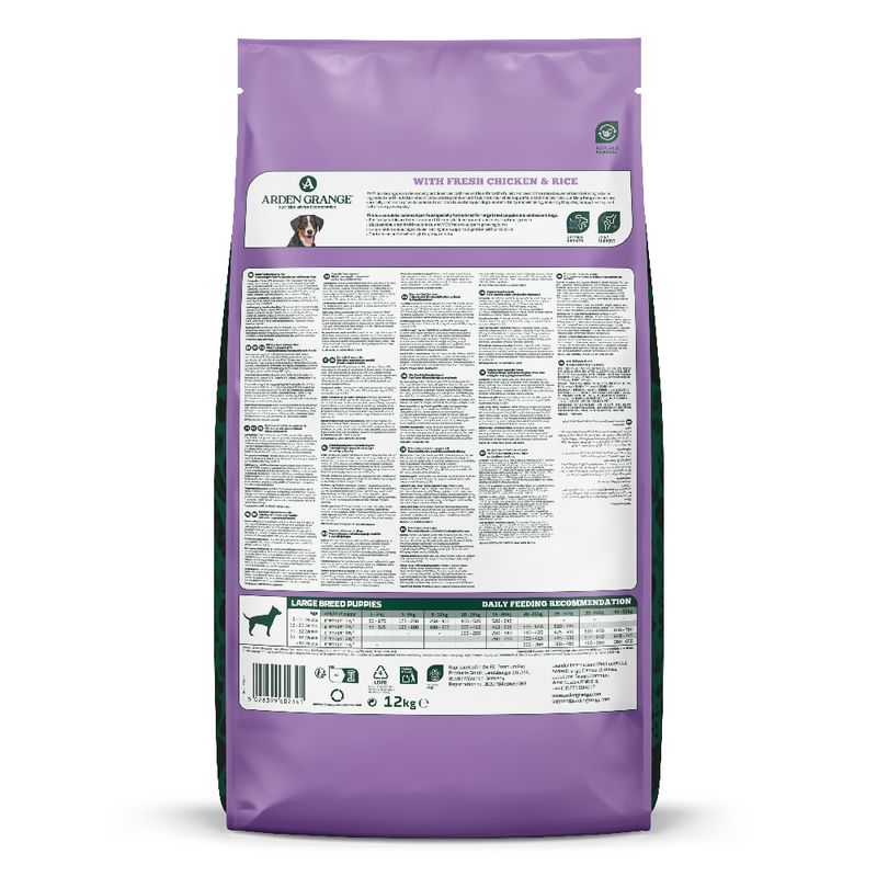 Arden Grange Daily Large Breeds Puppy with Fresh Chicken & Rice review