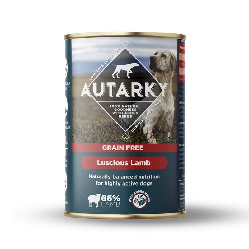 Autarky Grain Free Wet Dog Food - Luscious Lamb review