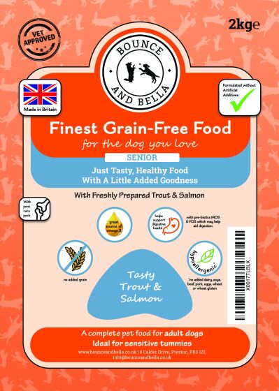 Bounce and Bella Finest Grain-Free Senior review
