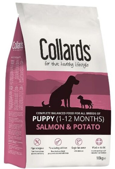 Collards Puppy Salmon & Potato review