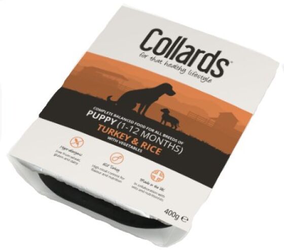 Collards Wet Dog Food Tray Puppy review