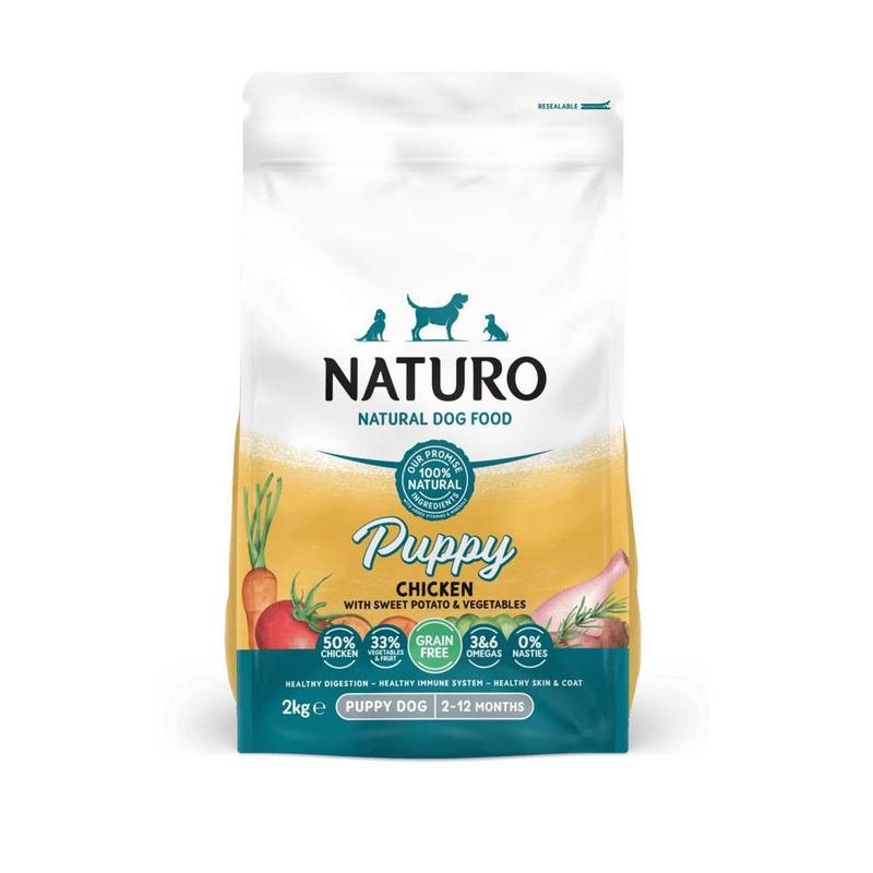 Naturo Puppy Grain Free - Chicken with Sweet Potato & Vegetables review