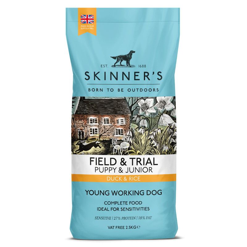 Skinner’s Skinner’s Field & Trial Puppy Duck & Rice Dry Dog Food review