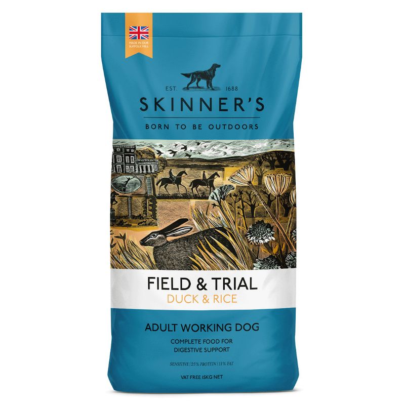 Skinner’s Skinner’s Field & Trial Adult Duck & Rice Dry Dog Food review