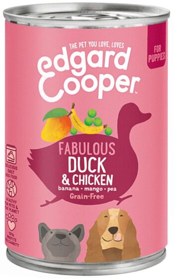 Edgard & Cooper Puppy Tins review