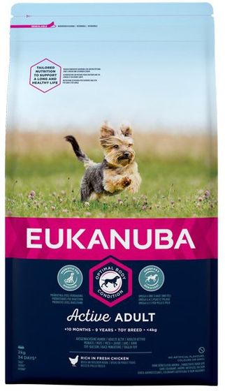 Eukanuba Active Adult Toy Breed review