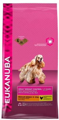 Eukanuba Adult Medium Breed Weight Control review