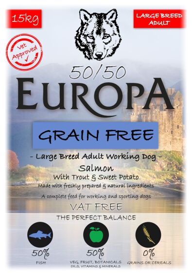 Europa 50/50 Grain Free Large Breed review
