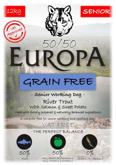 Europa 50/50 Grain Free Senior review