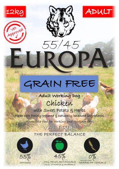 Europa 55/45 Grain Free review
