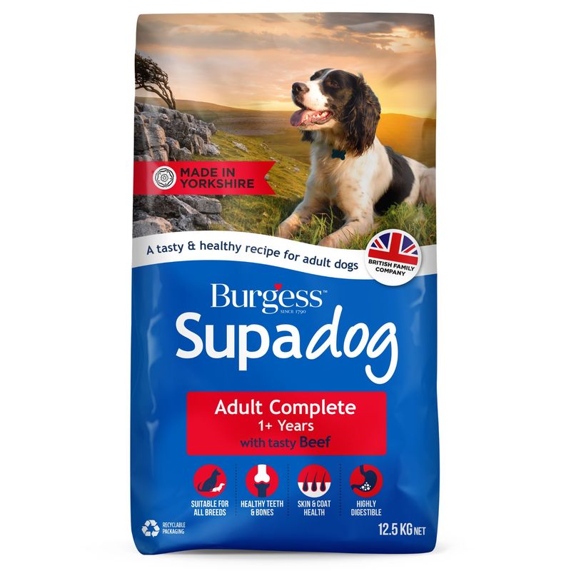 Burgess Supadog Adult Complete with Tasty Beef review