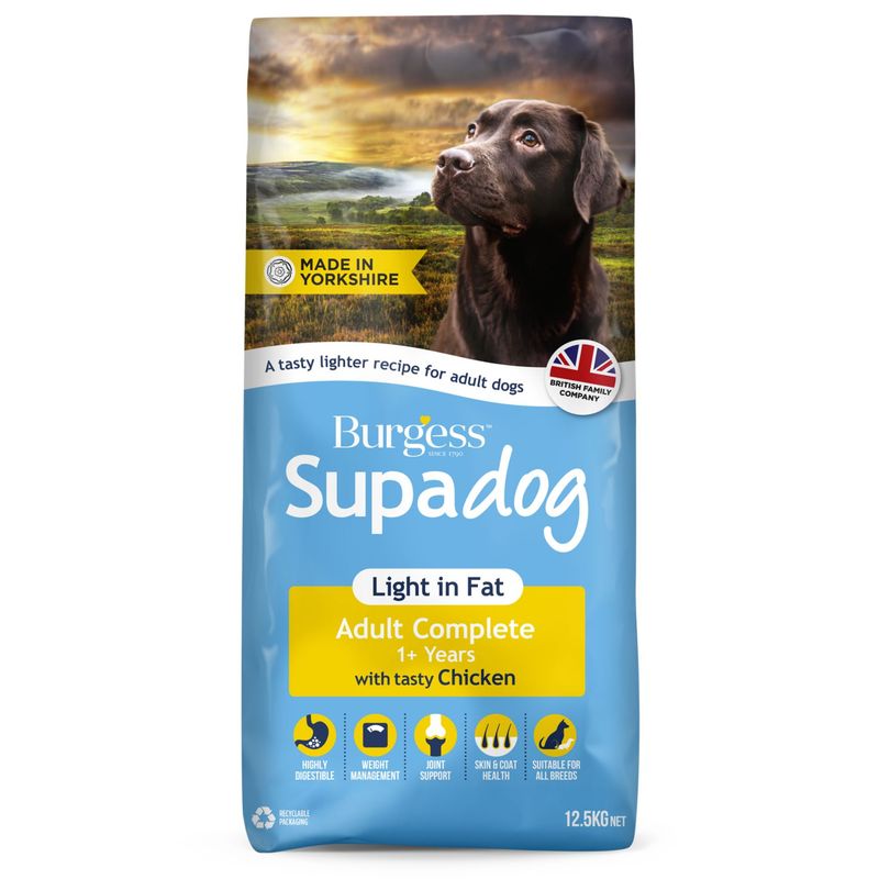 Burgess Supadog Light in Fat Adult Complete with Tasty Chicken review