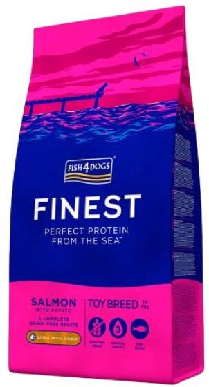 Fish4Dogs Finest Salmon Toy Breed review