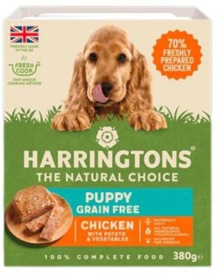 Harringtons Grain Free Wet Puppy Trays review