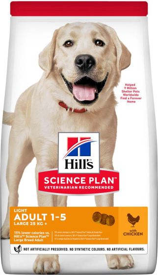 Hill’s Science Plan Adult 1-5 Light Large review