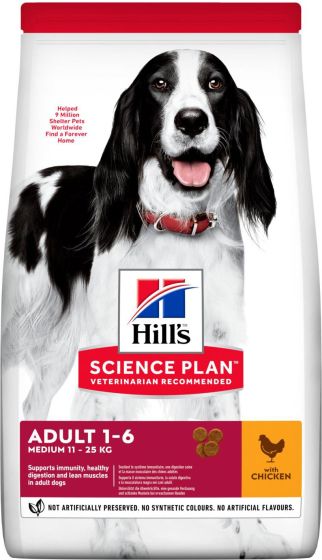 Hill’s Science Plan Adult 1-6 Medium review
