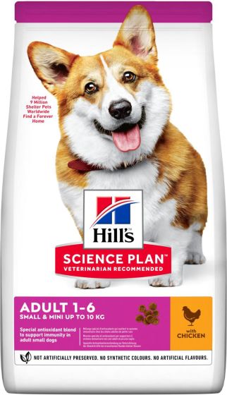 Hill’s Science Plan Adult 1-6 Small & Mini with Chicken review