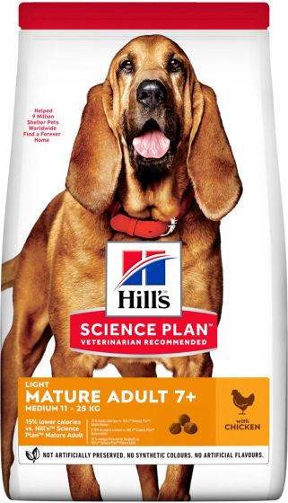 Hill’s Science Plan Mature Adult 7+ Light Medium review