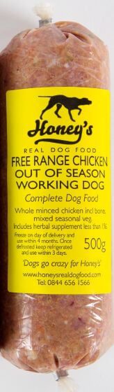 Honey’s Out of Season Working Dog Food review