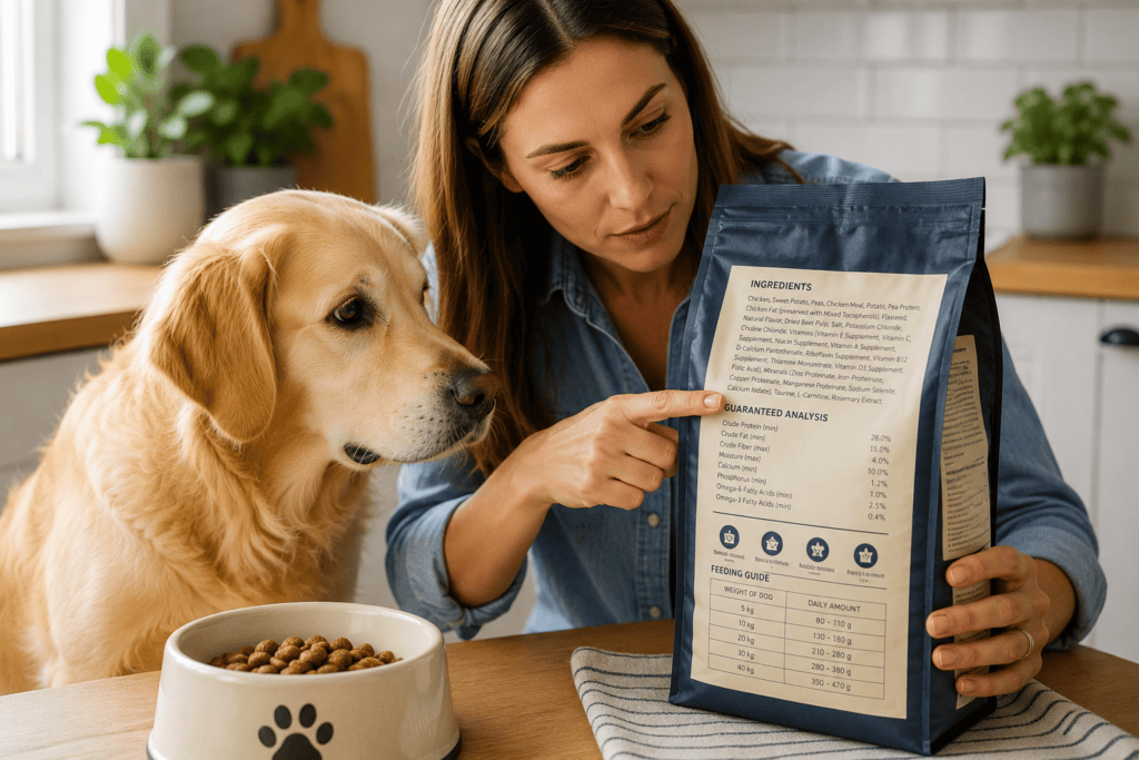 How to read a dog food label