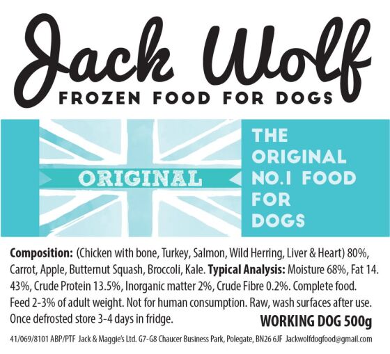 Jack Wolf Working Dog review