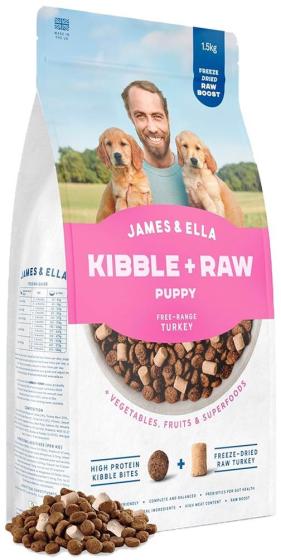 James & Ella Kibble + Raw Puppy review